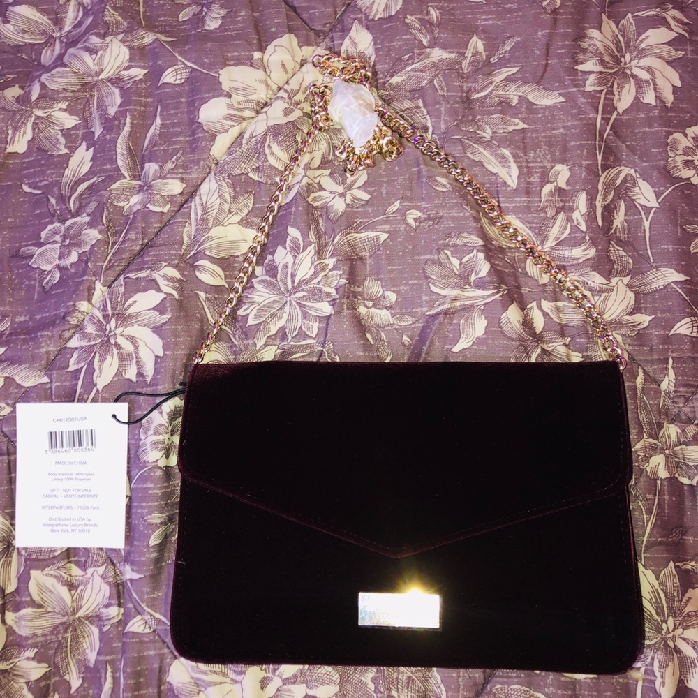 JIMMY CHOO EVENING BAG xx VELVET